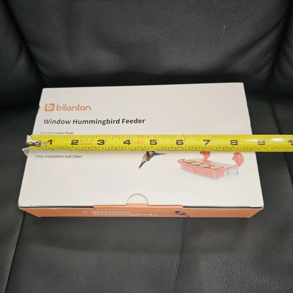 NIB❗️Bilantan Window Hummingbird Feeder